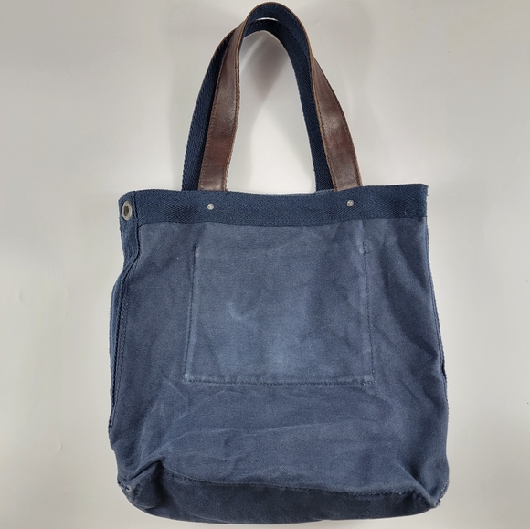 Abercrombie & Fitch Canvas Bag in Navy Blue - Picture 9 of 13